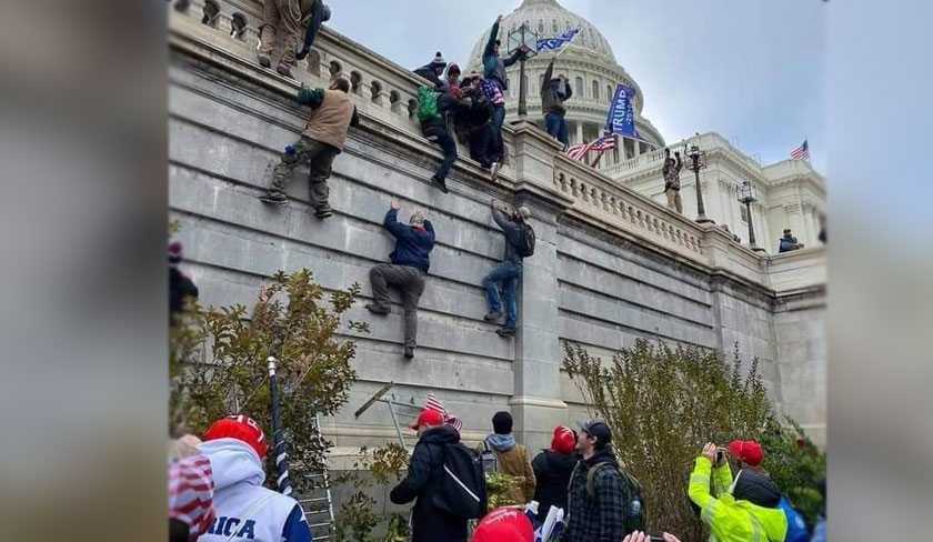 Le Capitole des Etats-Unis investi par des partisans de Donald Trump  
