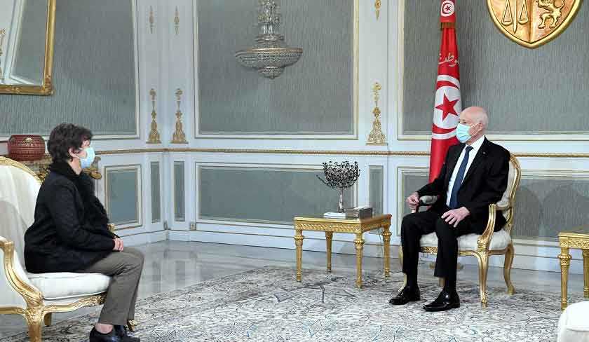 Kaïs Saïed à Samia Abbou : Je n’étais pas informé du remaniement ministériel !