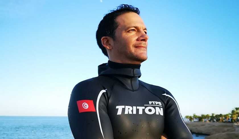 Walid Boudhiaf recordman du monde d’apnée