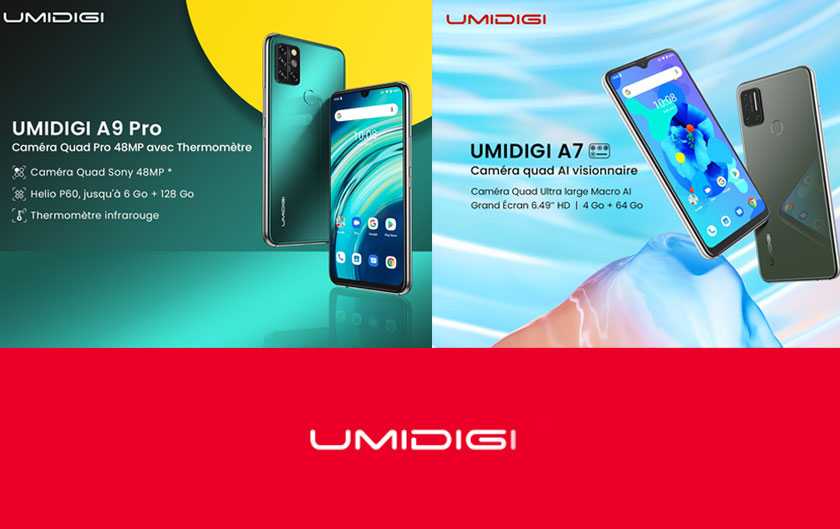 UMIDIGI Tunisie lance UMIDIGI A9 Pro et UMIDIGI A7 sur le march tunisien

