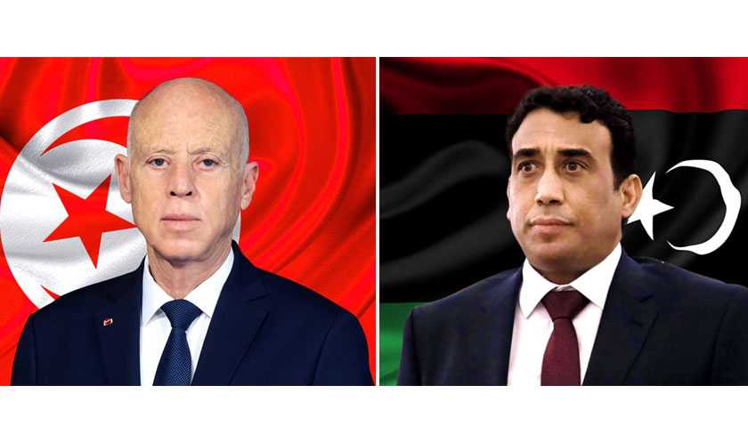 Kaïs Saïed s’entretient avec Mohamed Younes Al-Manfi