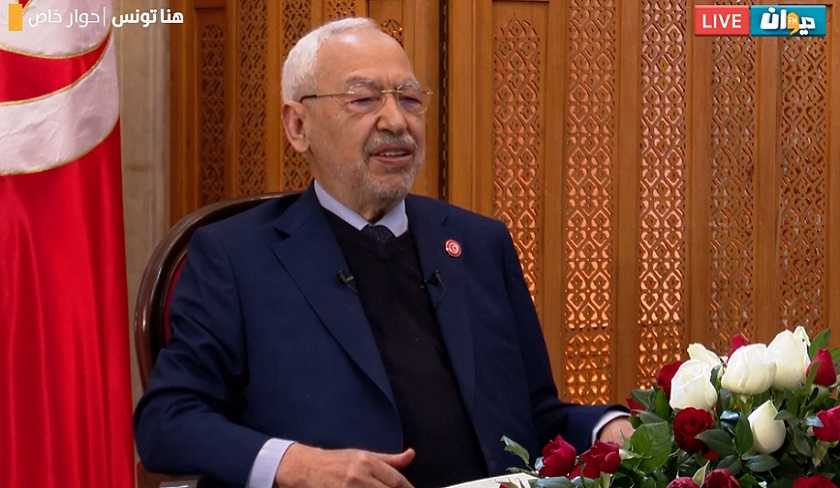 Rached Ghannouchi : Kaïs Saïed n'a pas donné suite à ma demande, et il doit unir les Tunisiens !