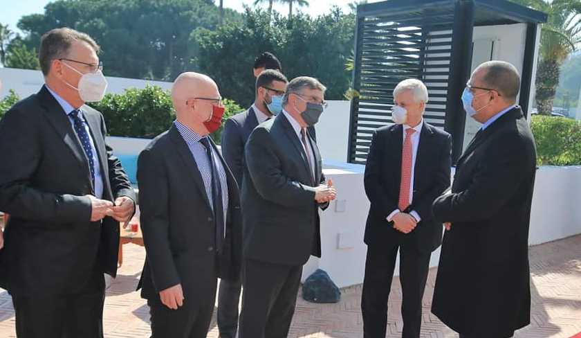 Hichem Mechichi et les ambassadeurs des pays du G7 discutent de la relance conomique 

