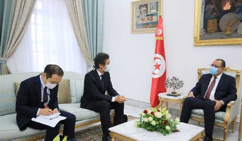 La Ticad 8, objet d'une rencontre entre Hichem Mechichi et l'ambassadeur japonais