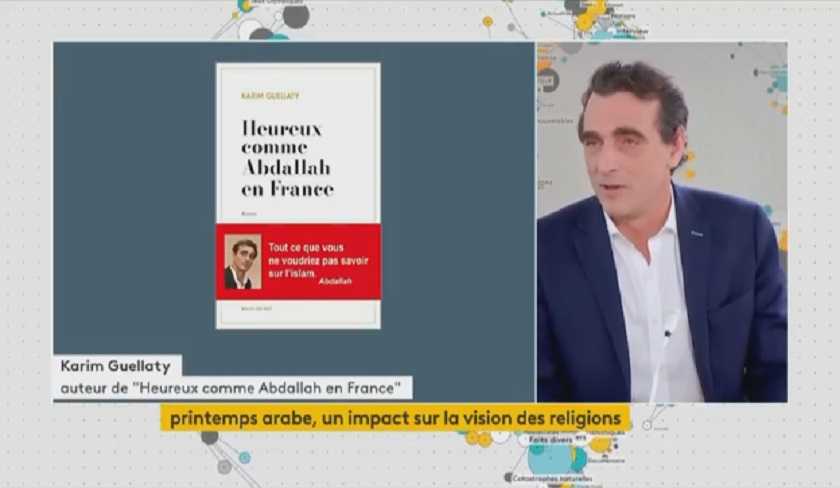 « Heureux comme Abdallah en France » le nouveau roman de Karim Guellaty