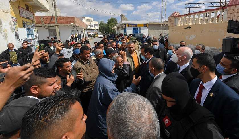 Kaïs Saïed se rend à El Hamma