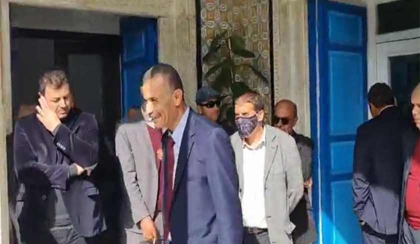 Interdite d’accéder à la réunion du bureau de l’ARP, Abir Moussi fait un scandale