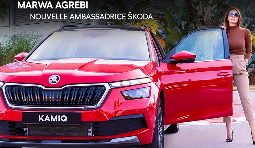 Marwa Agrebi, Ambassadrice Škoda