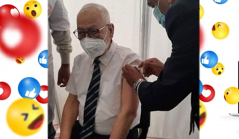 Le vaccin de Rached Ghannouchi fait rire les réseaux sociaux