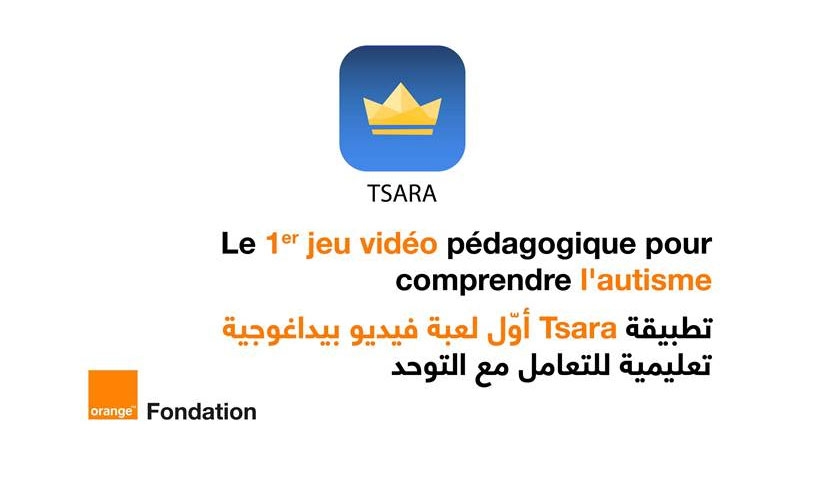 Avec l’application Tsara développée en langue arabe, Orange Tunisie et la Fondation Orange soutiennent les personnes avec autisme et leurs familles