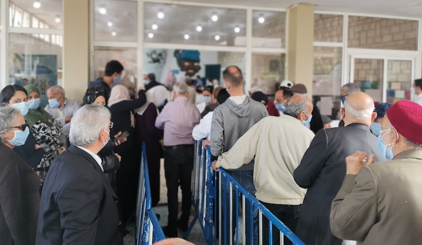 Chaos dans un centre de vaccination de la Capitale