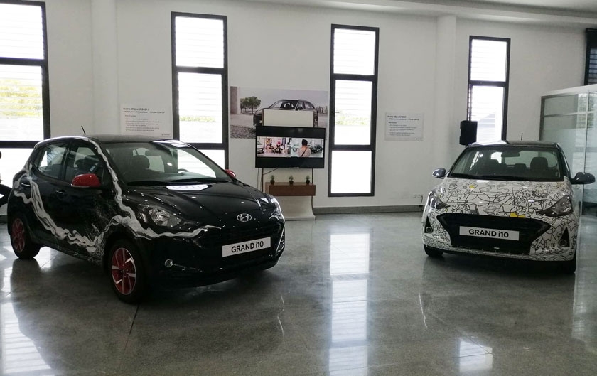 Les Hyundai Grand i10, œuvres de pop’art, vendues aux enchères