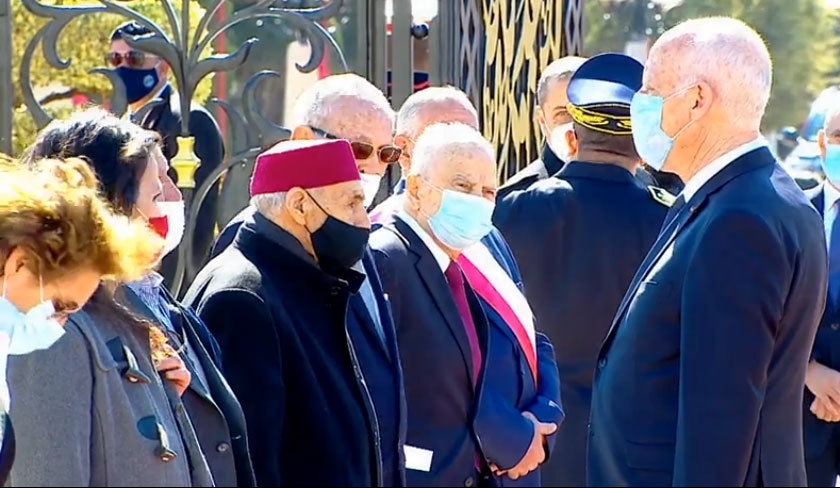 Kaïs Saïed commémore le 21ème anniversaire du décès de Habib Bourguiba