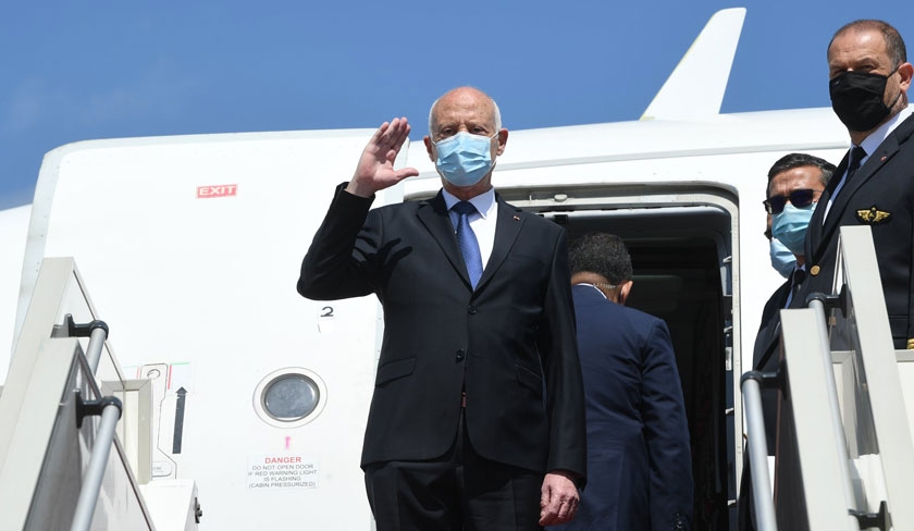 Le président de la République quitte la Tunisie à destination de l’Egypte