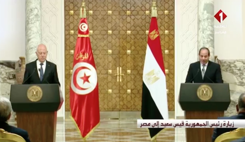 Kaïs Saïed : La sécurité de l’Egypte est la nôtre !