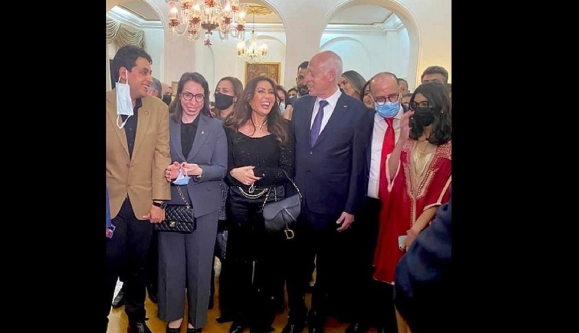 Latifa Arfaoui fait sourire Kas Saed 

