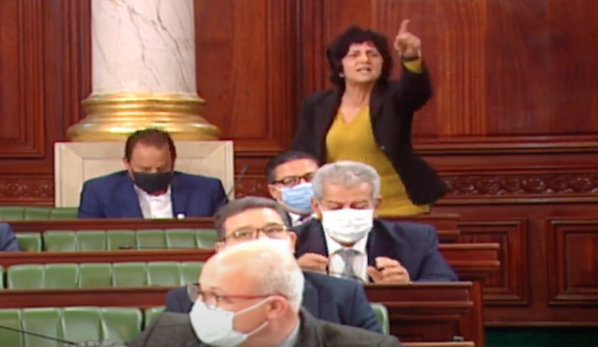 Crpage de chignon entre Samia Abbou et Samira Chaouachi au Parlement  
