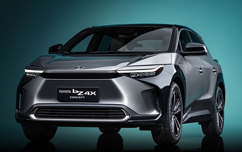Première mondiale du Toyota bZ4X Concept
