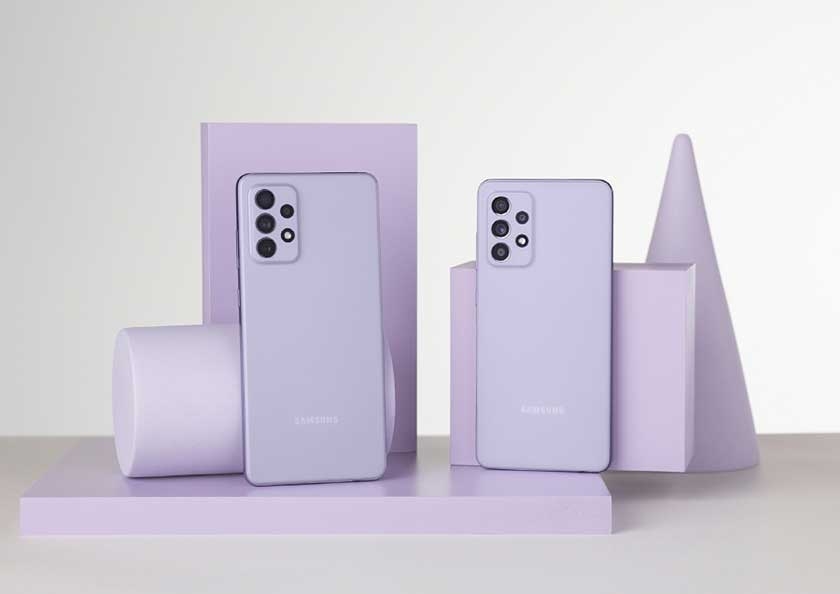 Les Samsung Galaxy A52 et A72 disponibles en Tunisie