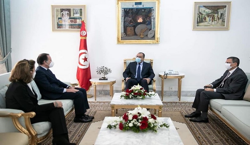 Hichem Mechichi reçoit l’ambassadeur d’Espagne en Tunisie