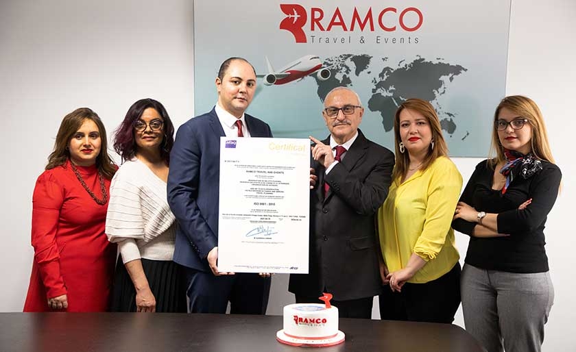 RAMCO Travel, la plus jeune agence de voyages en Tunisie  tre certifie ISO 9001


