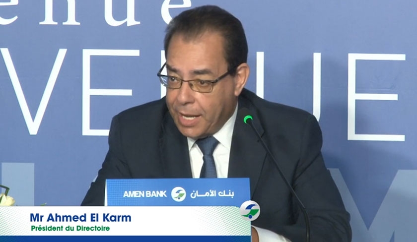 Ahmed El Karm rassure quant à la résilience et la solidité financière de l’Amen Bank
