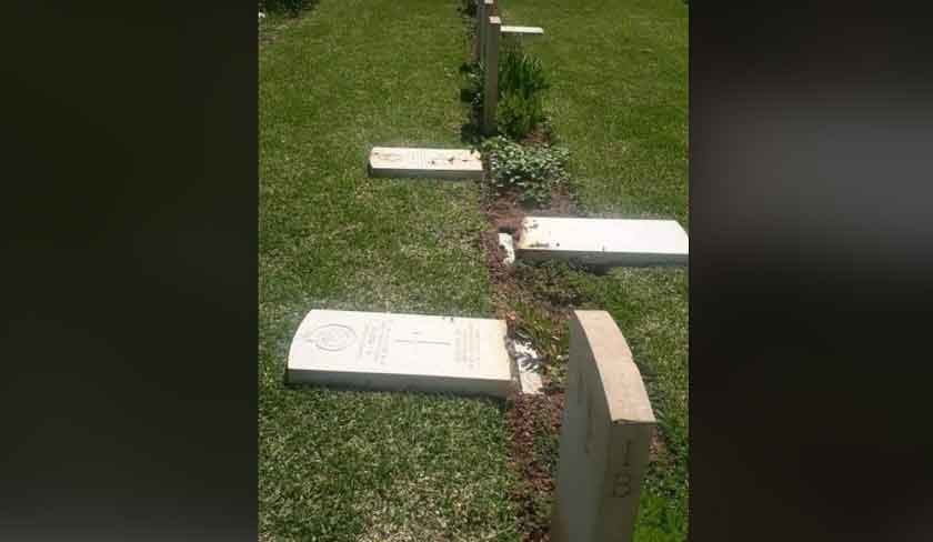 Profanation du cimetière chrétien de Thibar