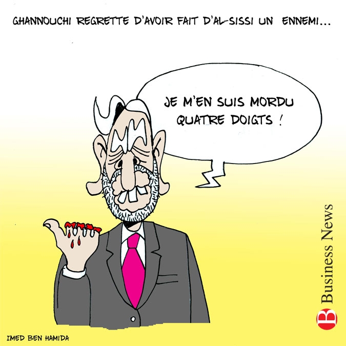 Al Sissi - l'ennemi regrett de Ghannouchi
