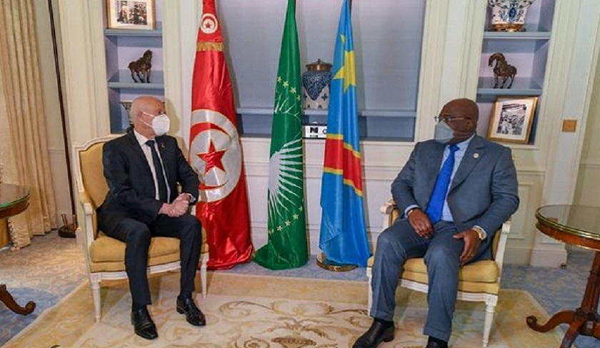 Série de rencontres de Kaïs Saïed au Sommet des économies africaines en France
