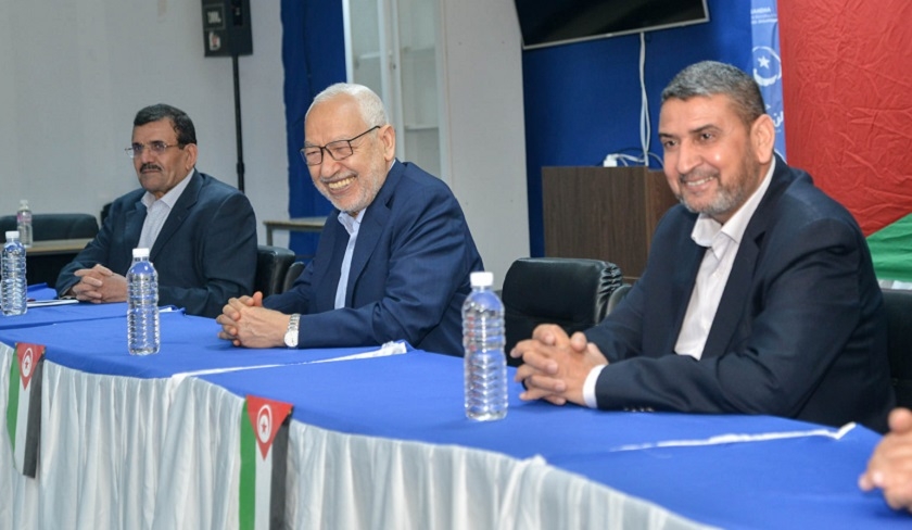 Rached Ghannouchi reçoit le porte-parole de Hamas