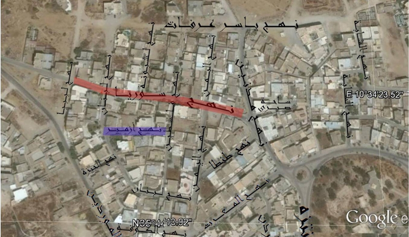 Polmique autour de la rue de Syrie  Msaken 

