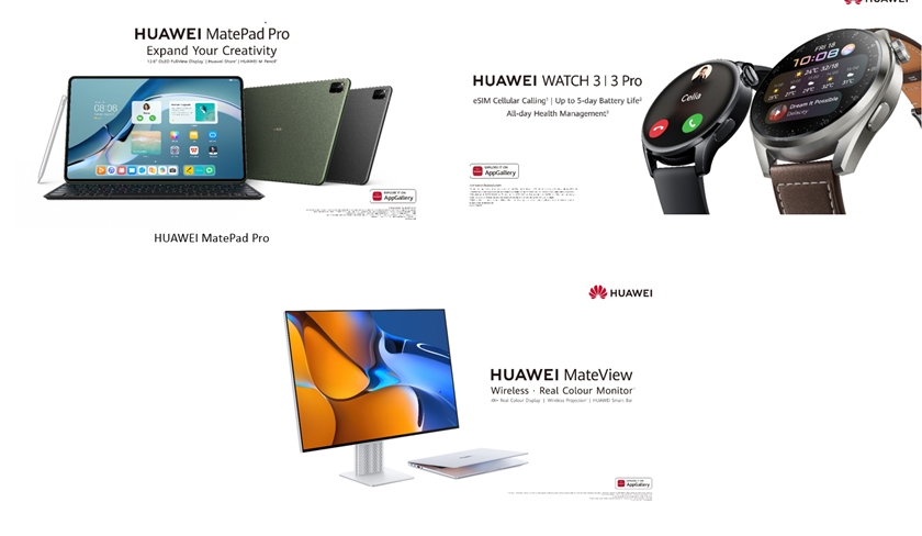 Huawei lance une nouvelle gamme de produits d'expérience « Super Device » à l'échelle mondiale