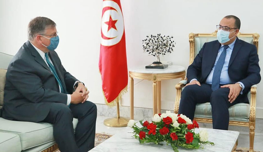 Le soutien des Etats-Unis  la Tunisie, objet de la rencontre Blome-Mechichi