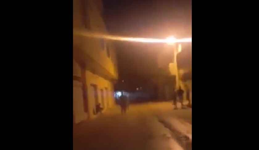 Sidi Hassine - Reprise des affrontements nocturnes et libération du jeune agressé

