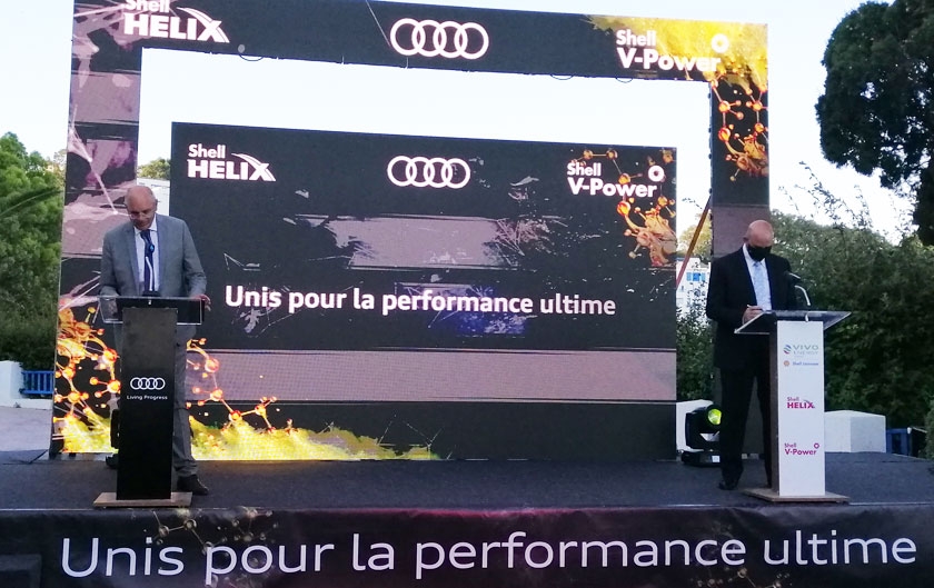 Audi Tunisie et Vivo Energy Tunisie sunissent pour garantir la performance ultime