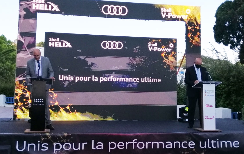 Audi Tunisie et Vivo Energy Tunisie s’unissent pour garantir la performance ultime