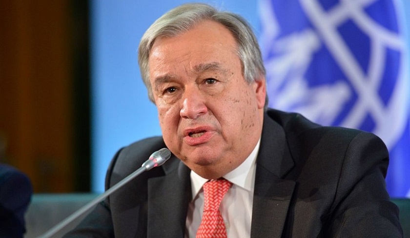 Antonio Guterres espre un rtablissement des institutions dmocratiques en Tunisie

