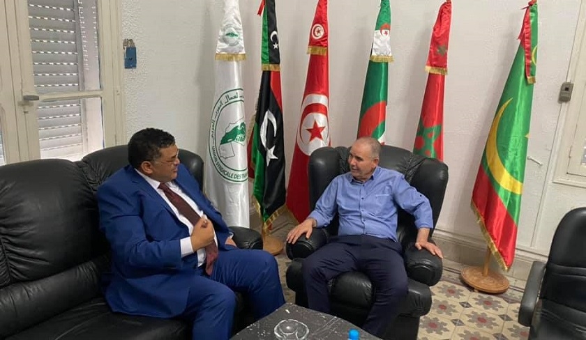 Aprs Saed et Ghannouchi, Lotfi Zitoun rencontre Noureddine Taboubi