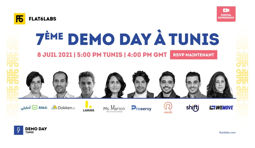 Flat6labs à l’appui de 8 nouvelles startups Tunisiennes
