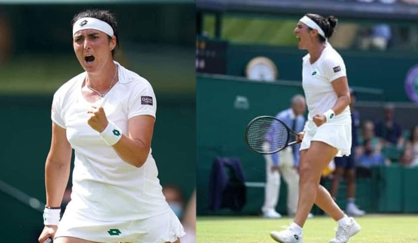 Wimbledon : Ons Jabeur file en quarts de finale
