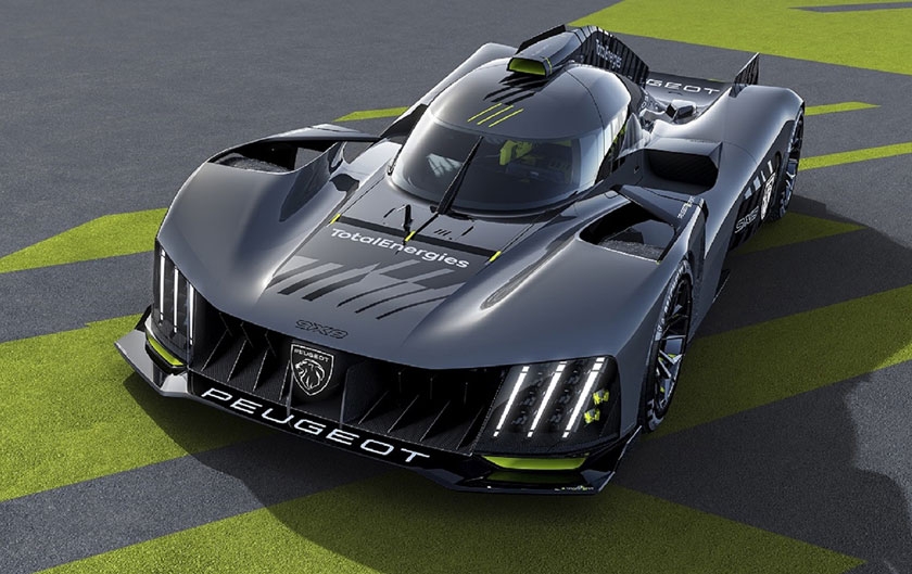 Peugeot lève le voile sur le prototype de l’Hypercar 9X8