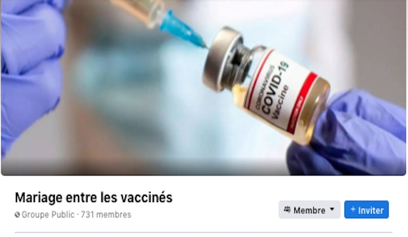 Mariage entre les vaccins : un nouveau groupe tunisien de rencontres 
