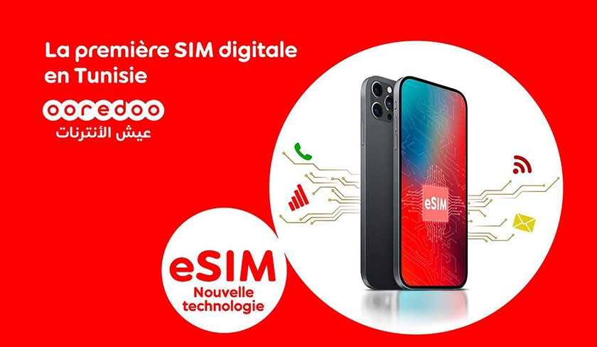 Une première en Tunisie : Ooredoo lance eSIM, dernière évolution de la carte SIM