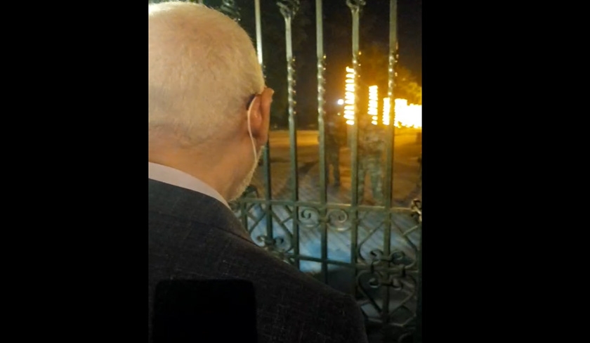 Rached Ghannouchi se voit refuser l’entrée au siège du parlement
