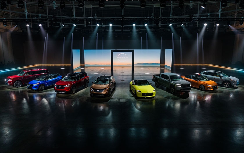 La nouvelle gamme Nissan, dédiée au marché américain, exposée au Salon de Chicago