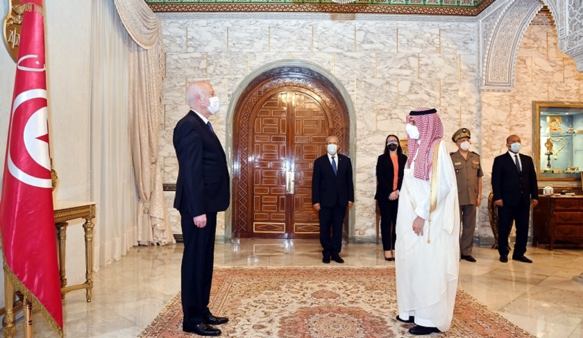 Kas Saed reoit le ministre saoudien des Affaires trangres

