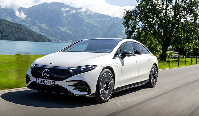 EQS, le premier véhicule électrique de la catégorie luxe
