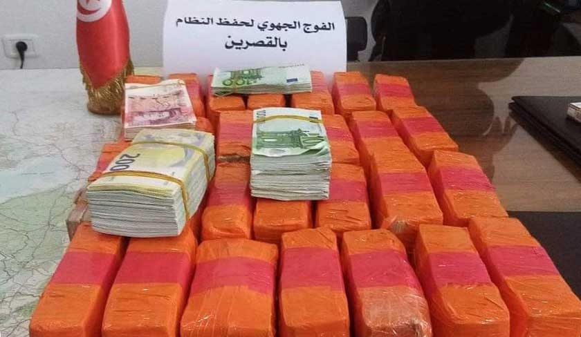 Kasserine : saisie de cinq millions de dinars en devises
