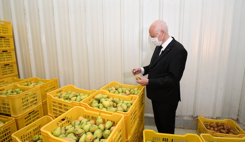 Kas Saed en visite  Tebourba et Jedada: Je suis venu inspecter les circuits daffamement
