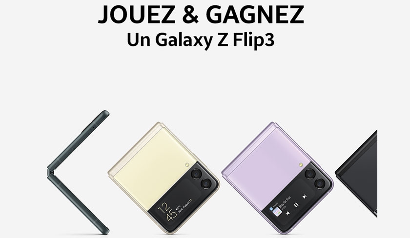 Réservez vos Galaxy Z Flip 3 & Galaxy Z Fold 3 avant le 31 août